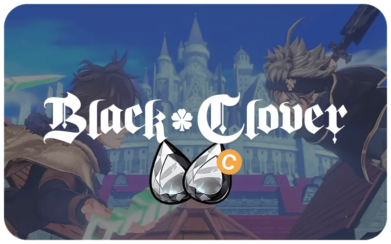 Black Clover M Gift Card - Black Clover M: 88 Black Crystals