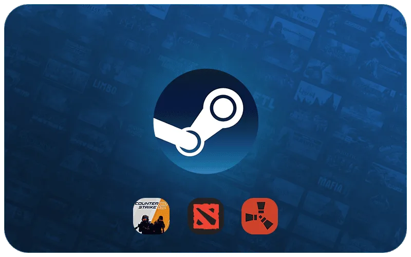 Steam Wallet Code | HK - HKD 100 Steam Wallet Code